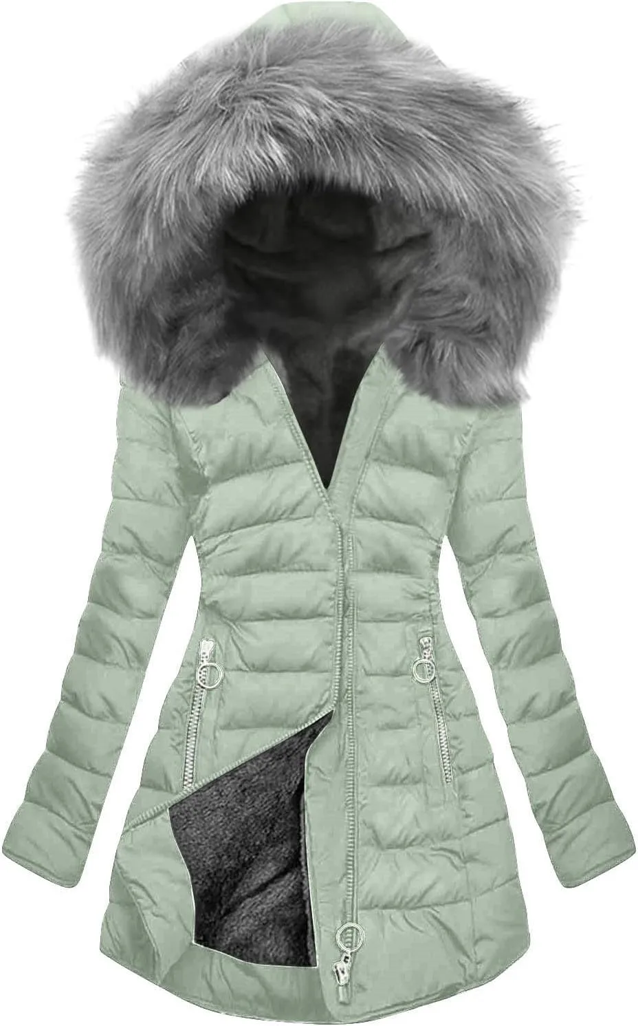 Winter Coats for Women Winter Puffer Jacket Windproof Warm Down Coats Waterproof Thicken Hooded Fashions Puffer Jacket