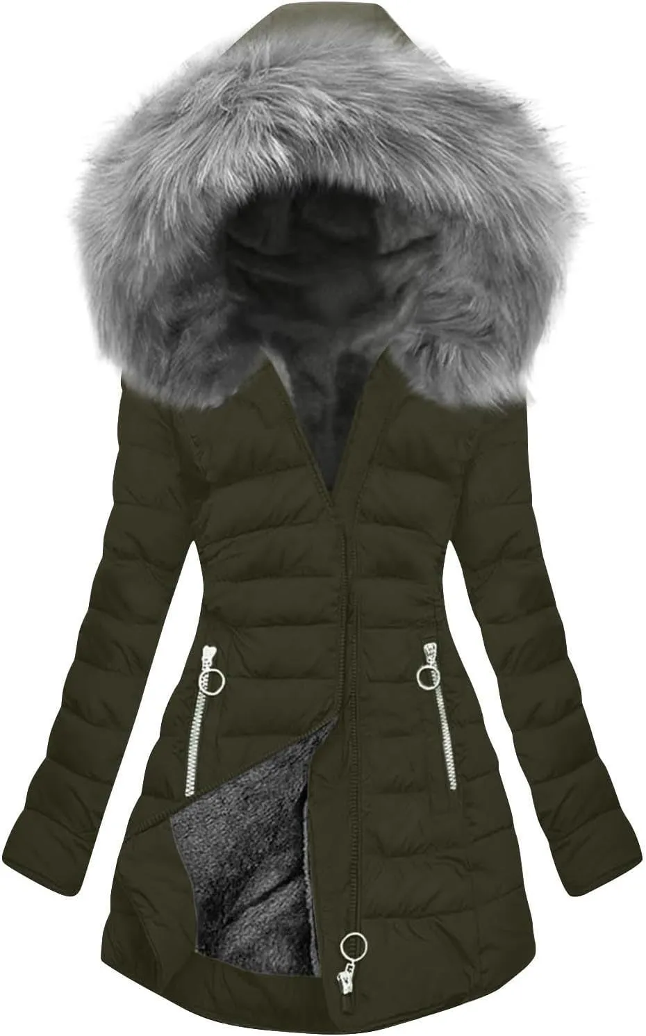 Winter Coats for Women Winter Puffer Jacket Windproof Warm Down Coats Waterproof Thicken Hooded Fashions Puffer Jacket