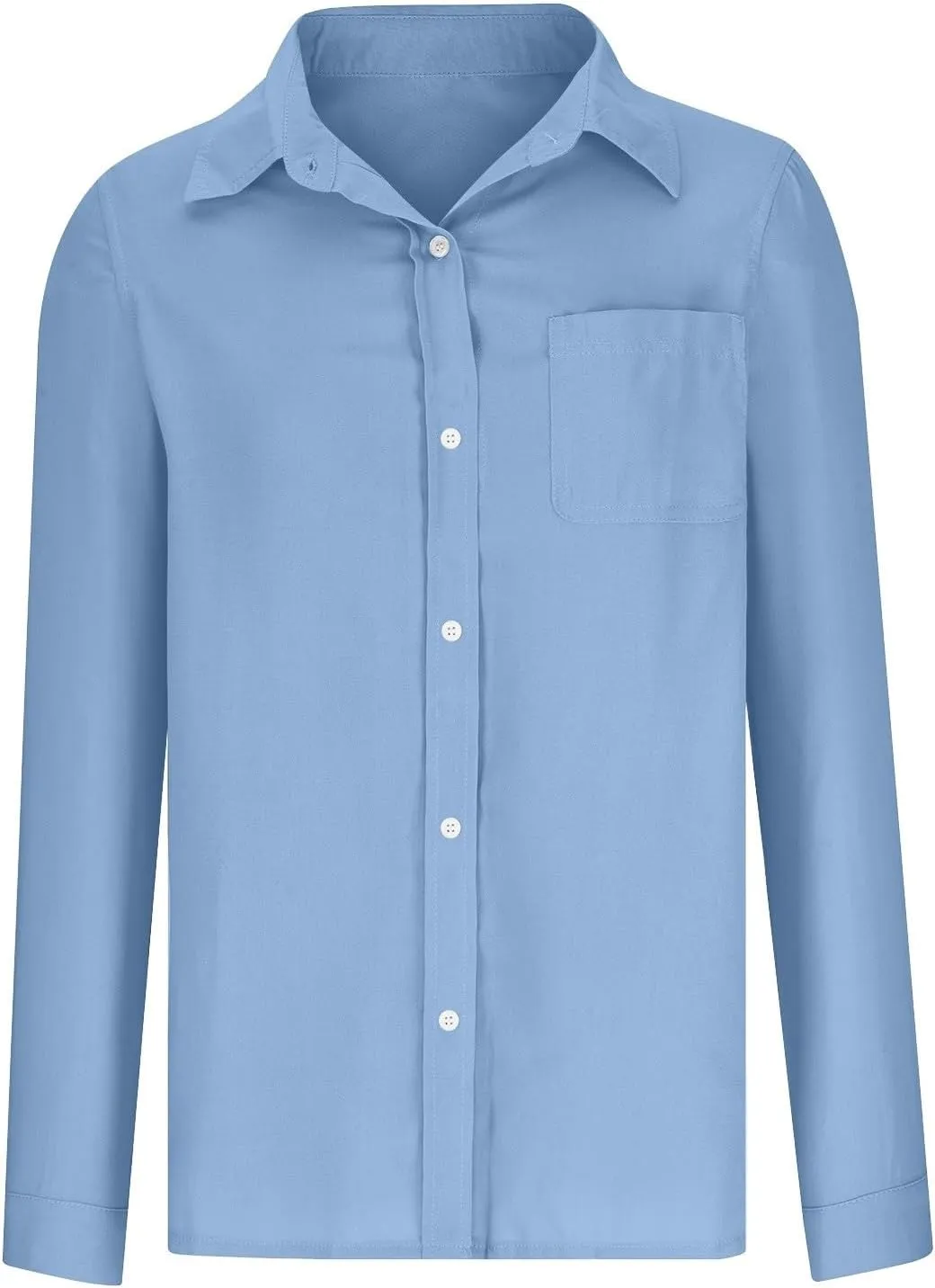Women Linen Shirts Long Sleeve Stand-up Collar Button-up Business Shirt Summer Fashion Causal Loose Fit Linen Outfits