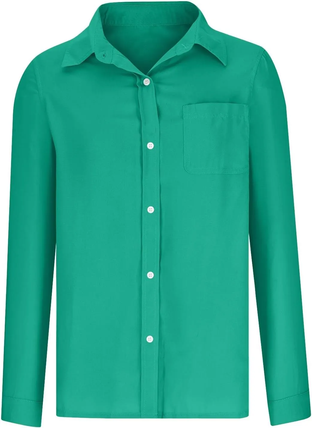 Women Linen Shirts Long Sleeve Stand-up Collar Button-up Business Shirt Summer Fashion Causal Loose Fit Linen Outfits
