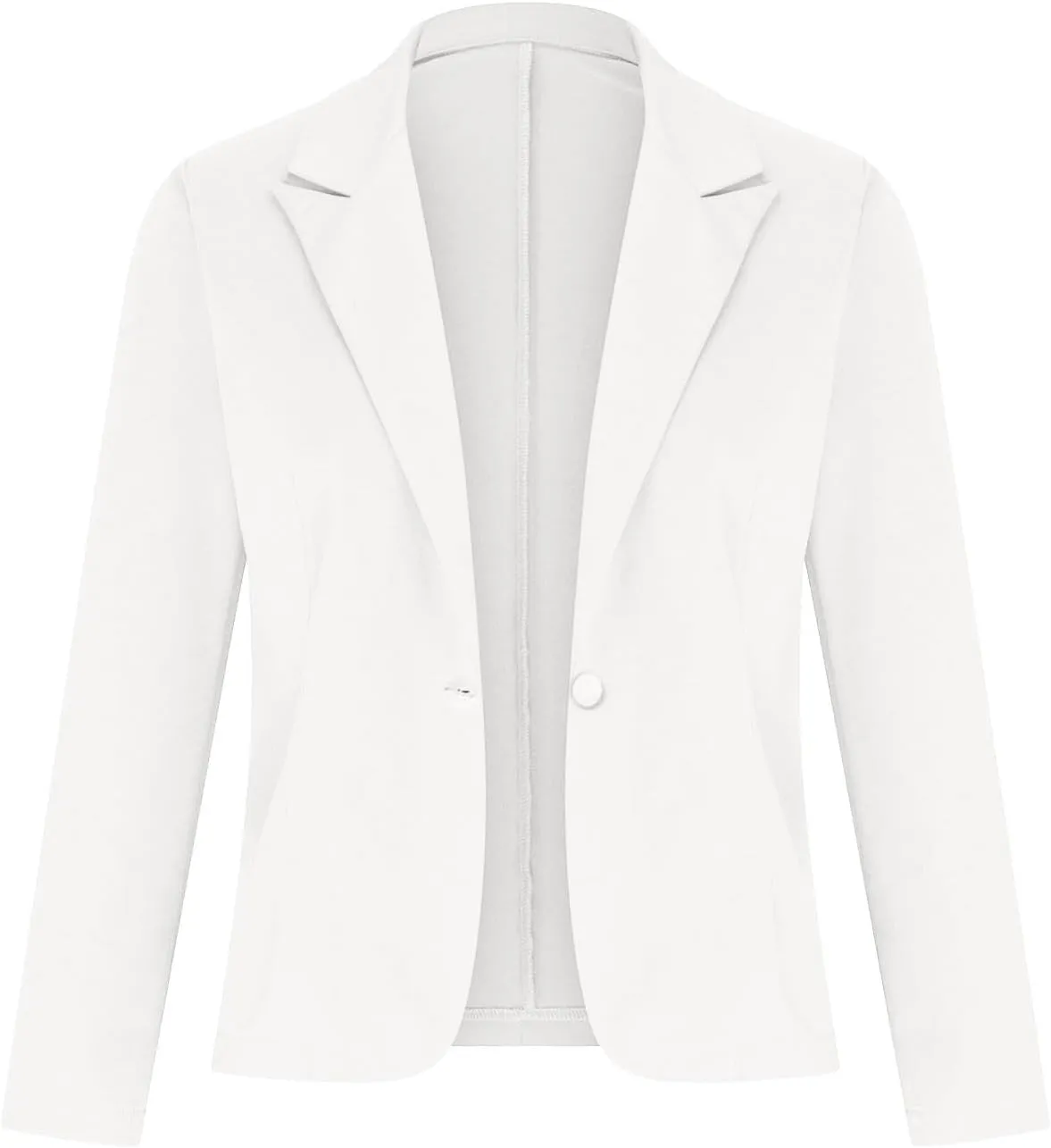 Womens Blazers for Work Casual Open Front Blazer Long Sleeve Work Office Jacket Lapel Collar Cardigan Jacket