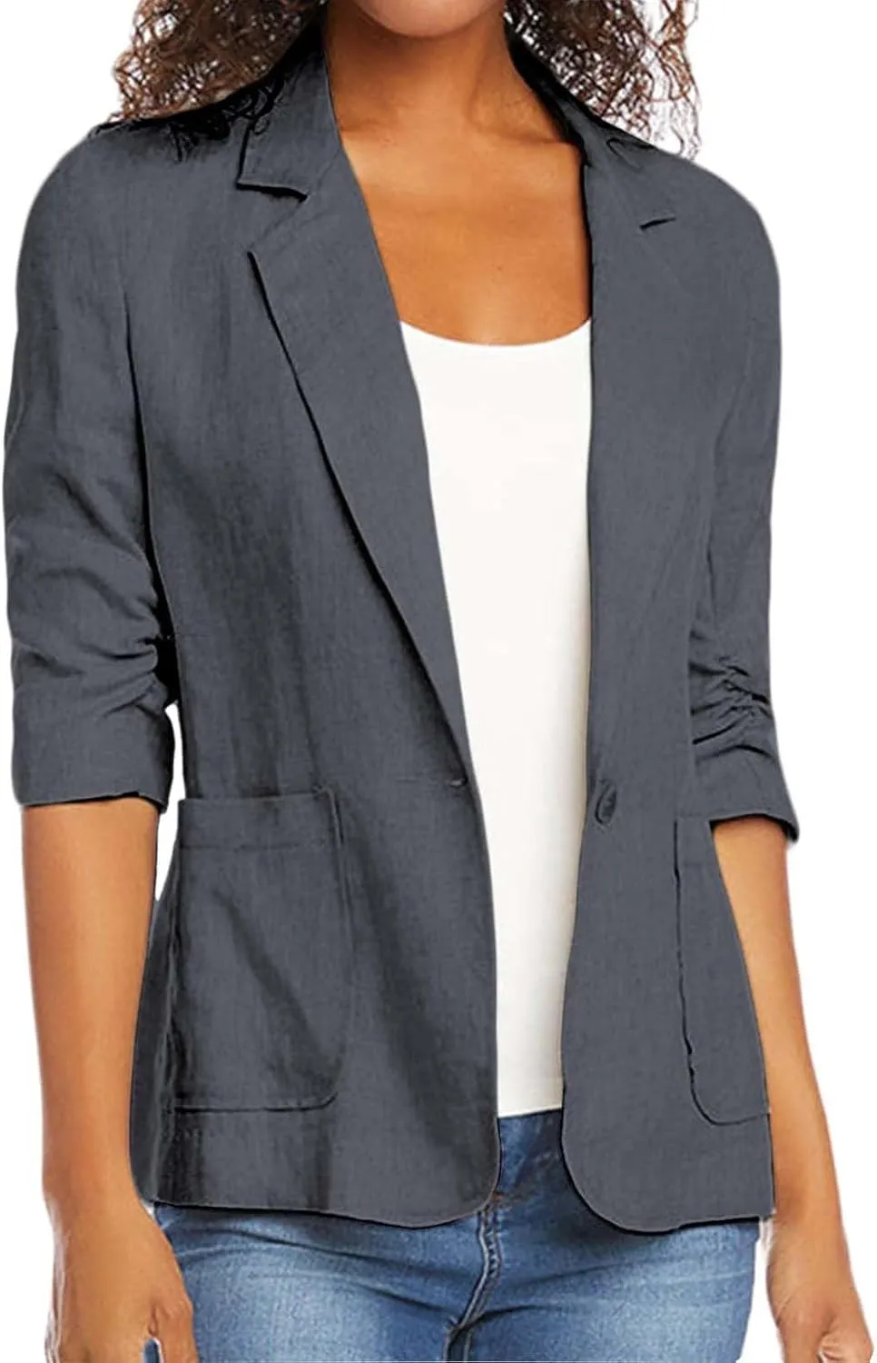 Womens Business Casual Clothing Blazers for Work Blazers Light Weight Blazers Long Sleeve Blazer Jacket
