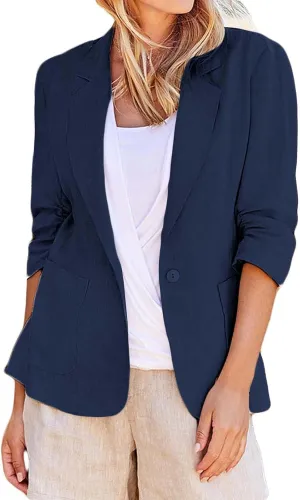 Womens Business Casual Clothing Blazers for Work Blazers Light Weight Blazers Long Sleeve Blazer Jacket