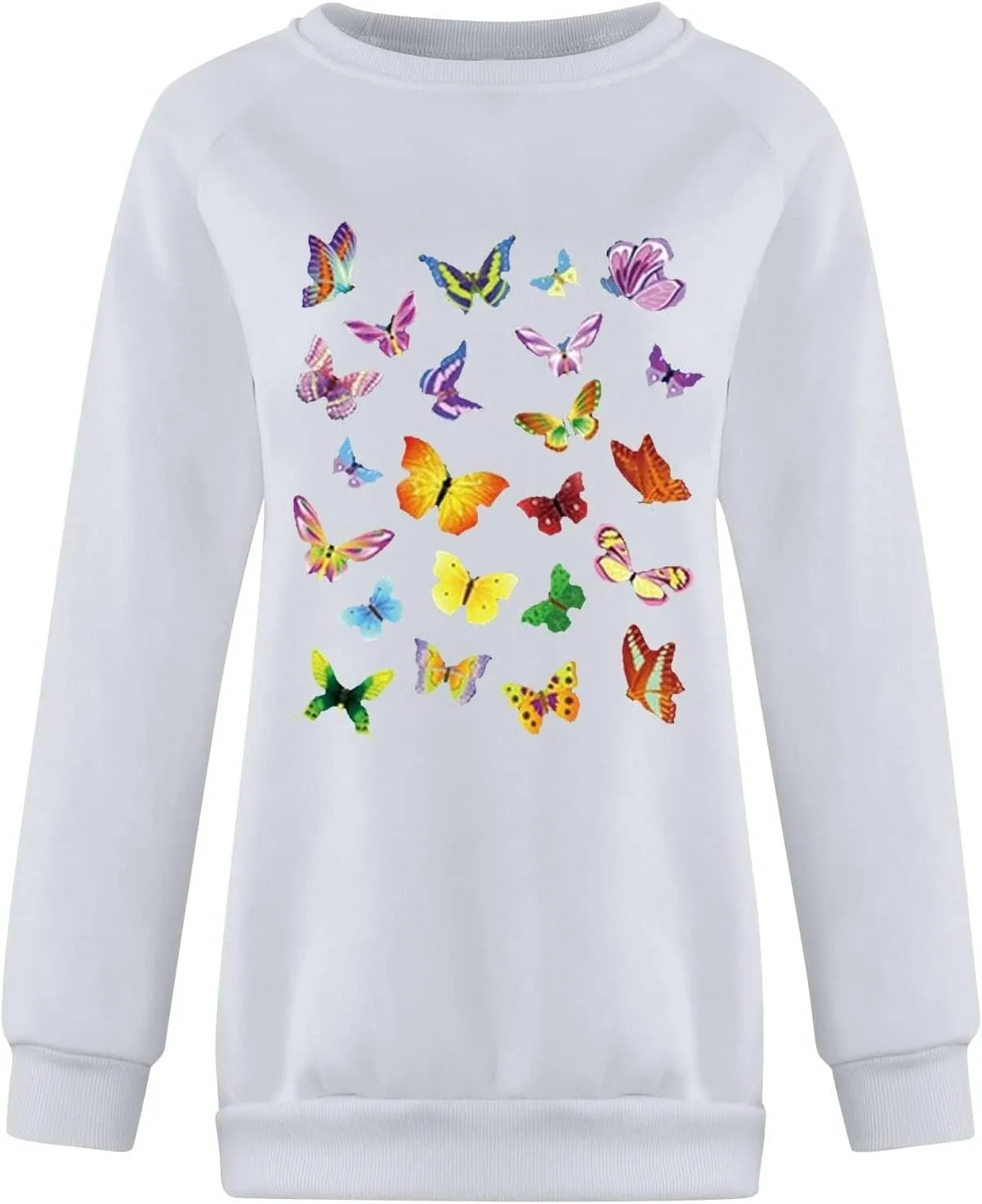 Womens Hoodies Crewneck Oversized Sweatshirts Dandelion Graphic Sweater Pullover Fall Fashion Clothes for Teen Girls