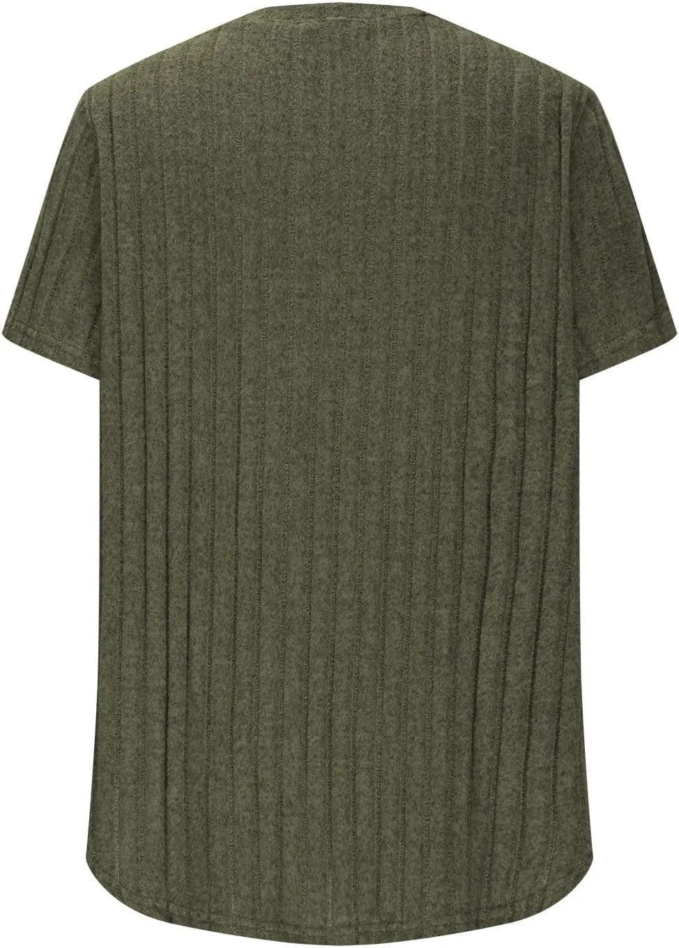 Women's Plus Size Tops Short Sleeve V Neck T Shirts Casual Loose Blouses Tunic Soft Comfortable Summer Tops