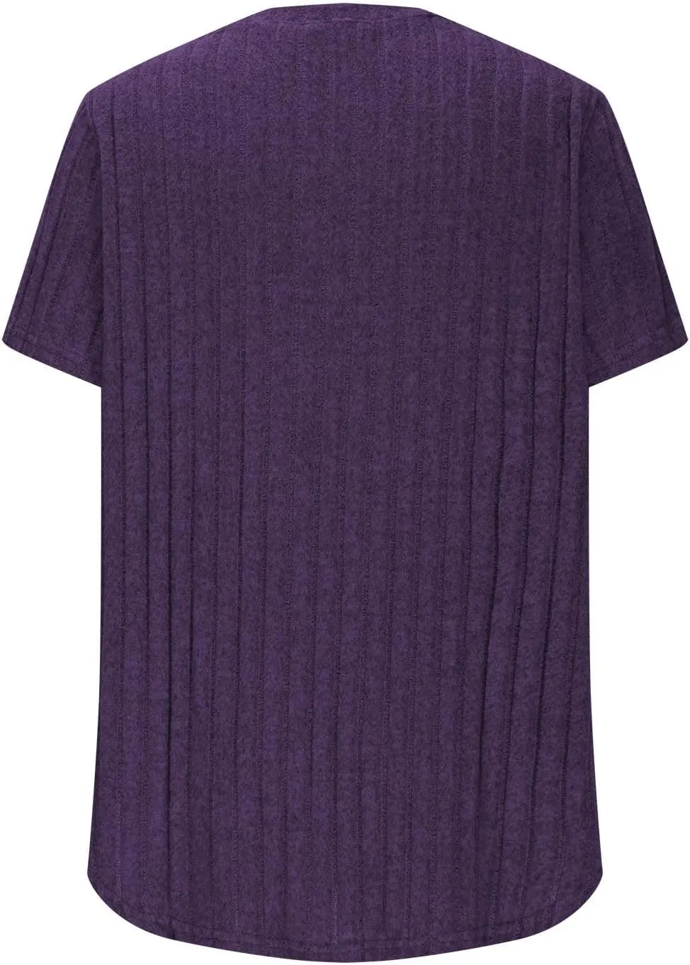 Women's Plus Size Tops Short Sleeve V Neck T Shirts Casual Loose Blouses Tunic Soft Comfortable Summer Tops