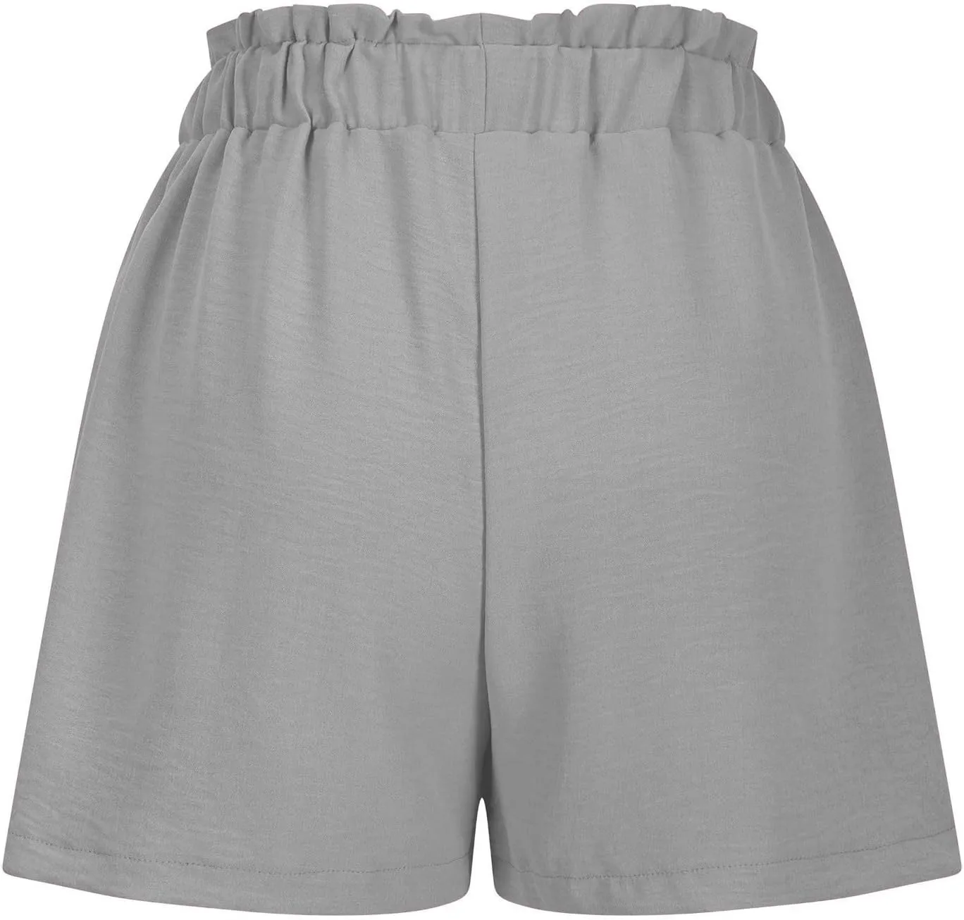 Womens Shorts Casual High Waisted Wide Leg Cute Ruffle Waist Drawstring Shorts 2025 Vacation Outfits for Women