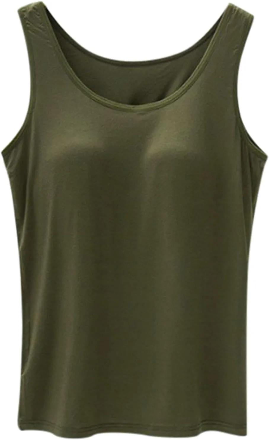 Womens Tank Tops Dressy Casual Shelf Bra Tank Tops Racerback Workout Camis Yoga Shirt Cotton Undershirt Tank Tops for Women