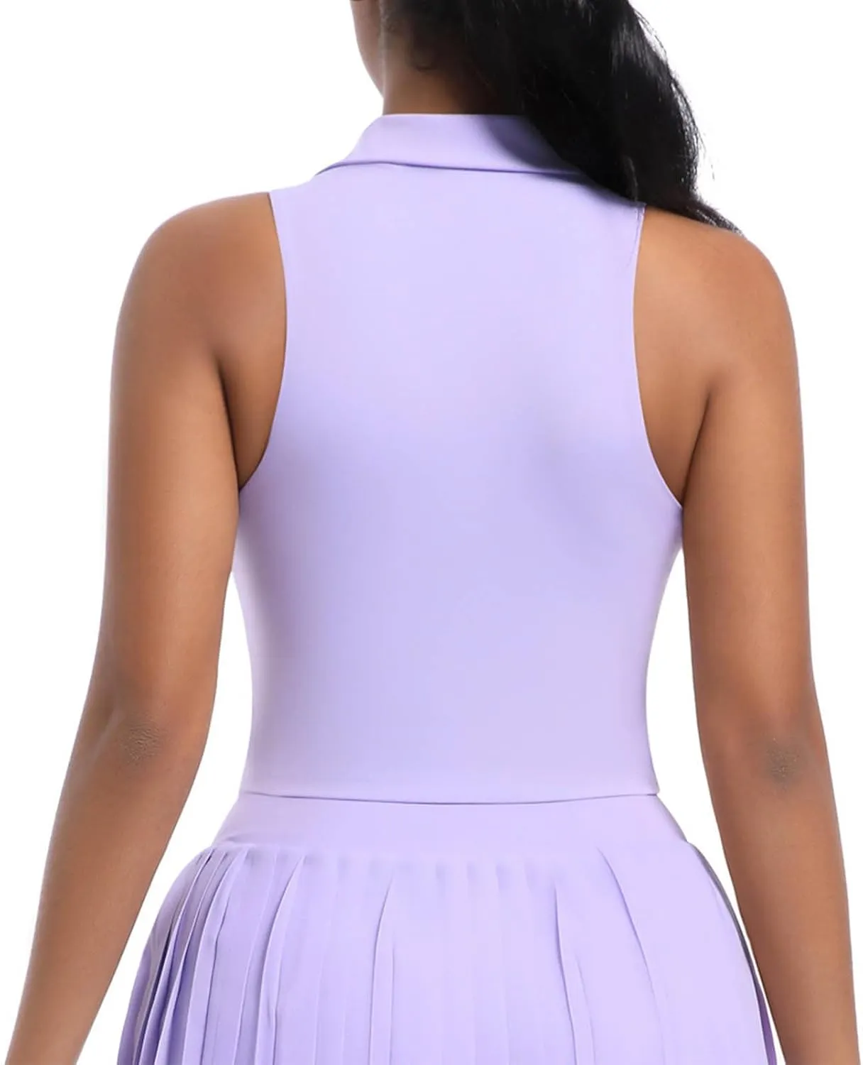 Women's Workout Tank Tops Casual Fashion V Neck Sleeveless Golf Shirts Summer Athletic Workout Quick Dry Blouse