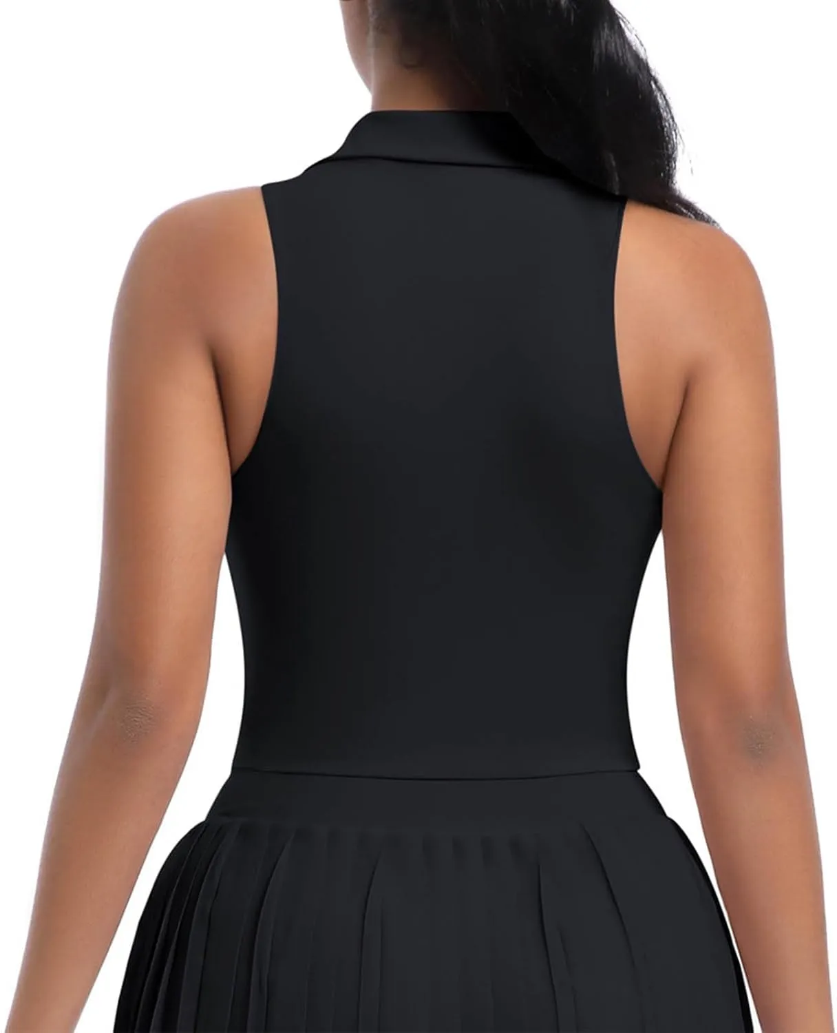 Women's Workout Tank Tops Casual Fashion V Neck Sleeveless Golf Shirts Summer Athletic Workout Quick Dry Blouse