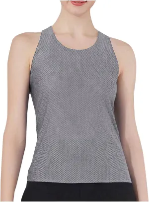 Womens Workout Tank Tops Summer Sleeveless Mesh Quick Dry Athletic Shirts Casual Fashion Solid Comfortable Blouse
